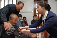 해군 6전단, 대진리 지역주민 `의료지원`