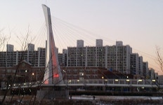경산은 지금 보도교 논란 `시끌`