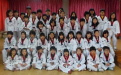 태권도 정신 이어받아 바른 생활 할게요
