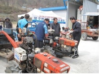 농촌지역 순회 농기계 무상 수리