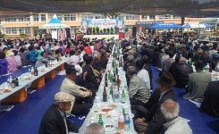 청도군 풍각면 청년회 `경로위안잔치`