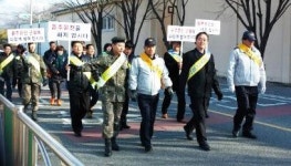김천 봉산면사무소, 연말연시 음주운전 근절 캠페인