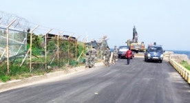 포항 호미곶면, 구만리 해안 경계철책 200m 철거