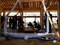 영천 정몽주 생가 복원 상량식