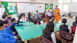 김천 지례119안전센터 대덕중 증산분교 소방안전교육