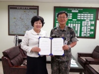 문경시립중앙도서관·육군 제5837부대 도서 지원 협약