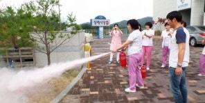 구미 성모요양병원 비상대피훈련