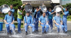 포스코켐텍 조봉래 사장 등 아이스버킷 동참