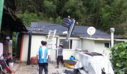 경산 늘푸른환경연합회 80대 어르신 집 주거환경 개선