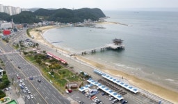 와~ 영일대해수욕장이 한눈에 들어오네