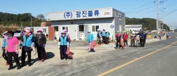 포항 대송면, 운제산문화축제 맞이 환경정비