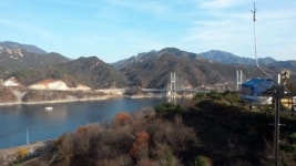 청풍문화재 단지 망월산성 오르니 충주댐 수몰내력 아픔이 고스란히