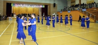 청도군수배 생활체조경연대회 성료