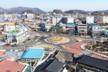 문경 흥덕 회전교차로 `일석이조`