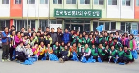 안동 풍산읍, 설 앞두고 장터·도로변 쓰레기 수거