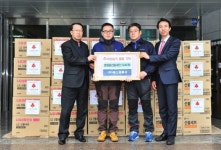 에스엠통상, 어려운 이웃 전달 생필품 경산시에 기탁