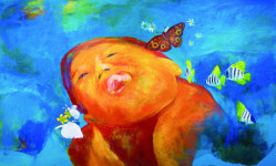 장애아 얼굴서 찾아낸 희망의 표정