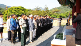 항일투쟁 이강년 선생 추념식 가져