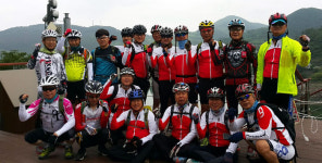 칠곡군청 두바퀴자전거 동호회 섬진강 종주