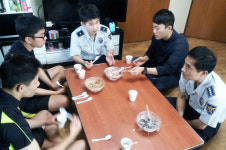 정지천 청송경찰서장 월전치안센터 의경 상담