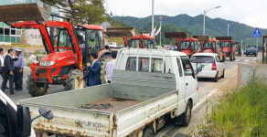 수몰 평은리교 대체 교량을