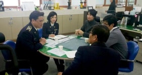 경산署 학교 순회 `졸업식 뒤풀이 예방` 간담회