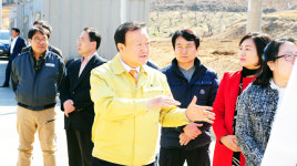 김천시, 어모 그린스마트빌리지 조성사업 현장 점검