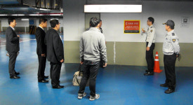 포항북부署 지역 중·대형마트 방범시설 점검