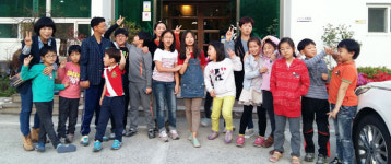 포항 알베로레스토랑 지역 아동센터 아이들 초청 식사