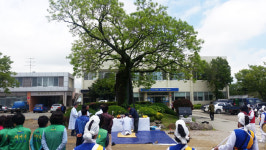 포항 청하면사무소 `노거수 막걸리 주기` 행사