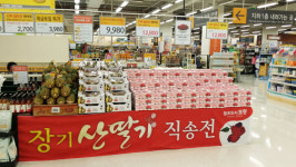 이마트 포항이동점 `장기산딸기 직송전` 인기