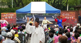 포항 창포주공1단지관리사무소, 마당극 공연