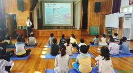 김천경찰서 개령초 전교생 대상 교통안전교육