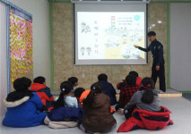 포항남부署 청소년경찰학교 초등생 안전교육 실시