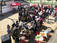 안동 `성진골` 벽화마을, 관광객들로 북적
