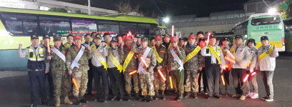 대구 남대명파출소, 주취폭력·절도예방 합동순찰
