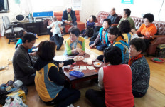 포항 구룡포읍-지역자원봉사대 경로당서 봉사활동