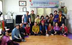포스코 수지침 봉사단, 지역 어르신 대상 봉사활동