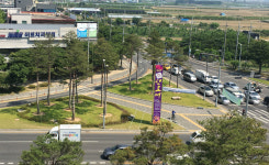 경산시, 주요 관문에 교통섬 조성 `호평`