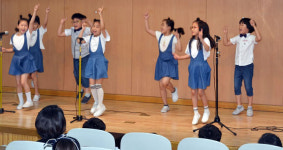 포항 학천初, 팝송·연극대회 개최