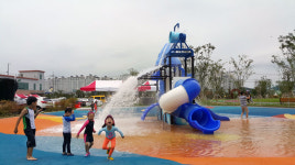 양덕 한마음체육관 야외다목적공원 준공 전 4일부터 시설물 임시 개방