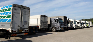 대형車에 점령당한 박물관주차장