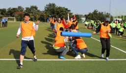 포항 89고교연합회 오천읍민구장서 연합체육대회