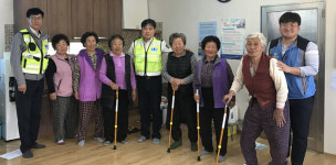 안동署 농촌 주민 교통·안전사고 예방 교육