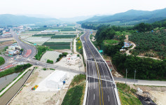 동안동IC∼안동 4차선 국도 내일 개통