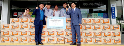 포항 세방, 오천읍에 라면 50박스 기탁
