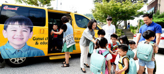 군위군, 어린이집 통학 차량 안전점검·아동학대 예방 교육