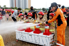 경산소방서 119안전체험 대축제 성황