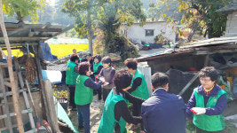 영주 가흥1동 새마을지도자협 사랑의 연탄 나눔 행사