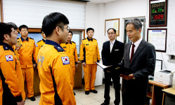 경북도 소방본부 도지사 표창 김태익 소방관 교통사고 방지 공로